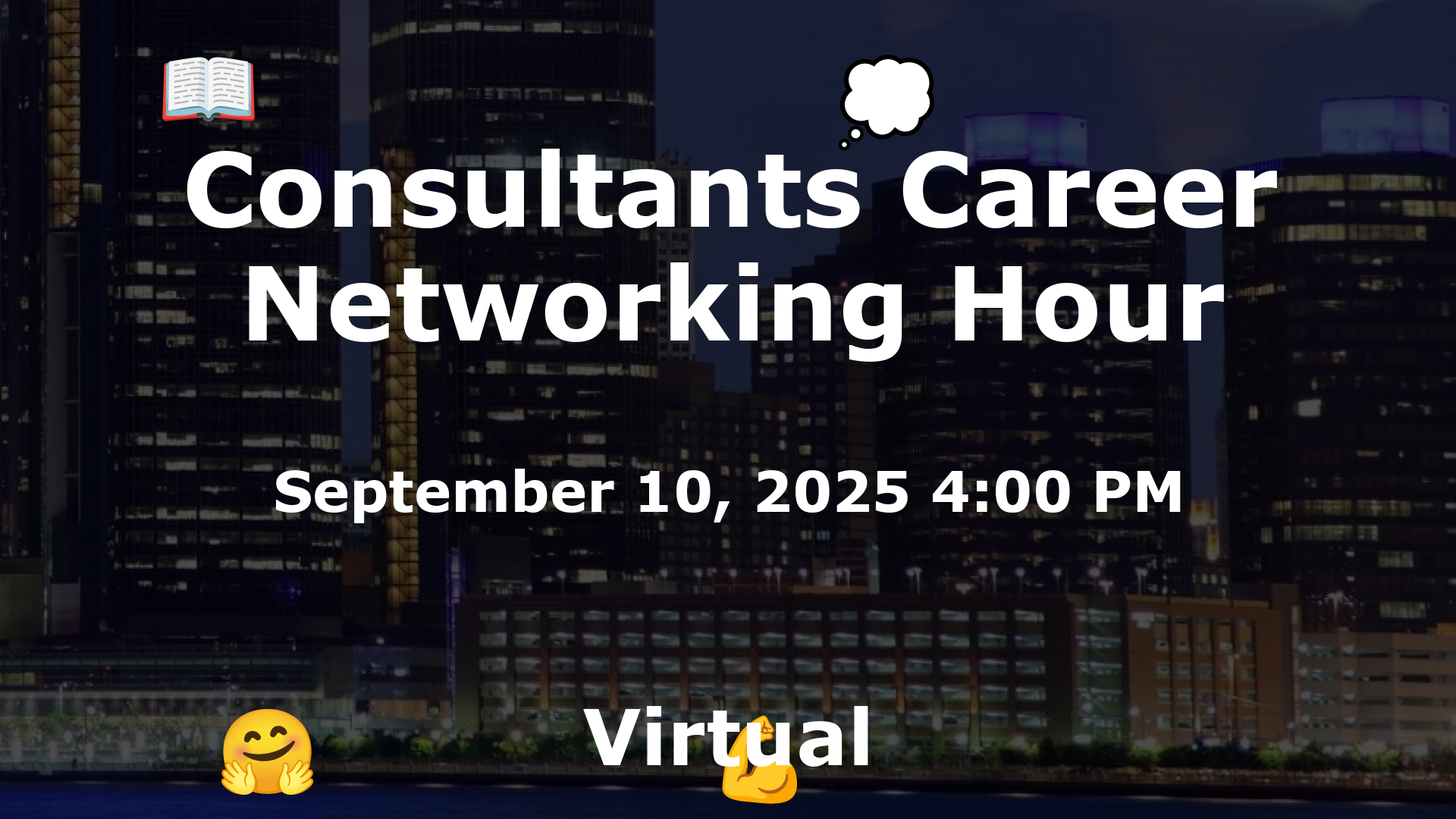 Consultants Career Networking Hour event image